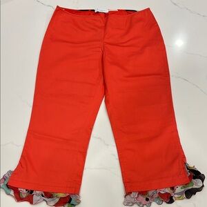 Emilio Pucci capri pants (size 8), runs small